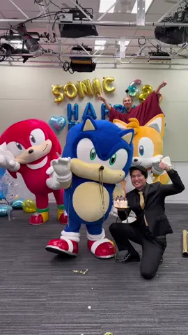Happy Birthday! Sonic!🥳 @SEGA Official @Gockey🇯🇵SAMURAI⚔️  #sonicbirthday #sega #sonic 