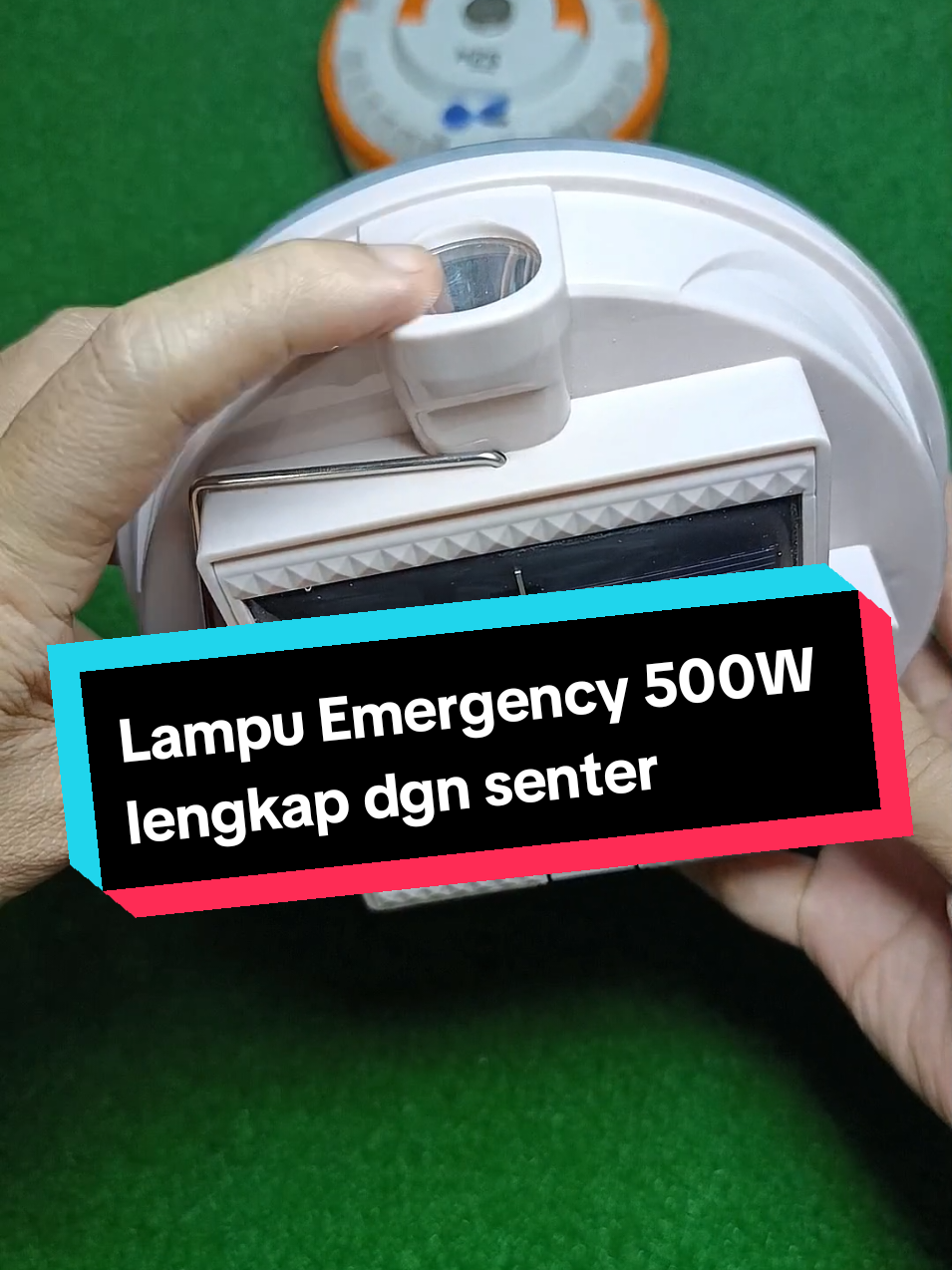 Lampu Emergency 500W sudah ada senternya #lampuemergency #lampuemergency500w 