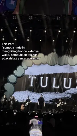 #tulus #konserlampung #fyp #konsertulus #tulushatihatidijalan #galaubrutal🥀 