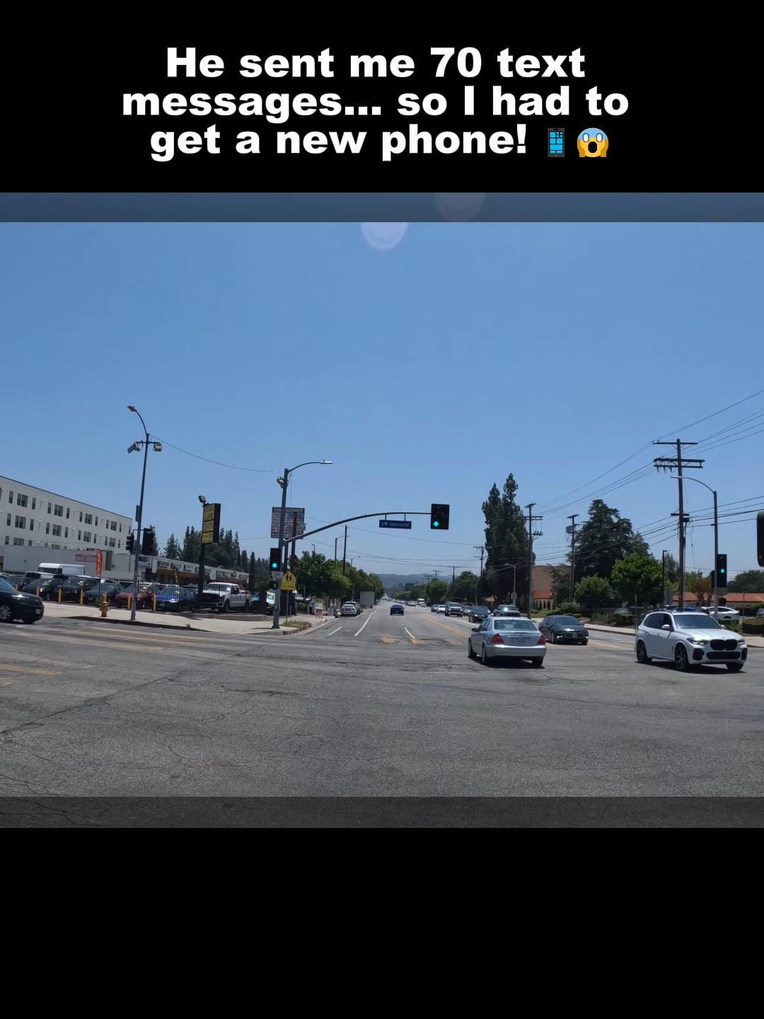 He sent me 70 text messages… so I had to get a new phone! 📱😱 #prankcall #phoneprank #seconddateupdate #funnycall