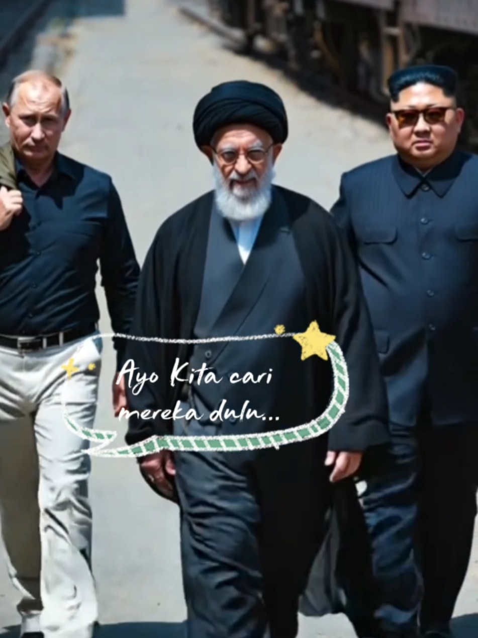 Versi komedi dulu ya #putin #kimjongun #trump #netanyahu #iran #fyp