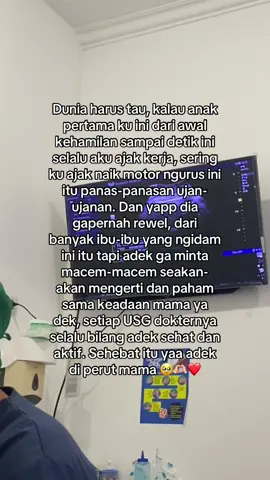 anak kuat yang menemani mama menghadapi ujian sejak dalam kandungan, makasih yaa nak sudah bertahan dan berjuang selama ini. maaf ibu sering ngajak adek sedih nangis, tapi harus adek tau mama mencintai adek lebih dari diri mama sendiri🤍