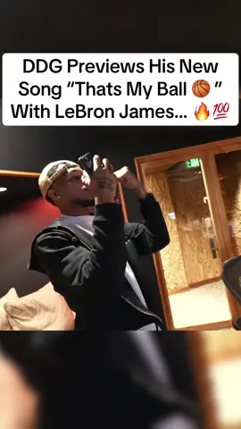 DDG previews His New Song that’s my ball with a LeBron James sample #ddg #pontiacmadeddg #music #rap 