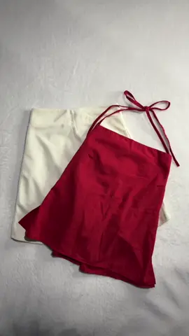 the perfect top for dates!!  #backless #linen #backlesstop #nakdfashionclothing #OOTD #outfitideas #redtop 
