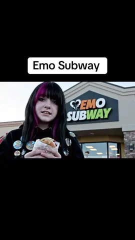 Guys I went to emo subway today! 🥲 🖤 @Subway #emogirl #subway #emogirlsoftiktok #blink182 