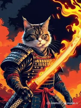A Samurai Cat Stands Alone… In Fire and Fury. 🔥🐾⚔️ In a world turned to ashes, one cat still stands with a burning blade and unshakable honor. If this warrior inspires you... wear his fire. 👕🔥 🛒 Get the “Samurai Cat” tee now: https://wabisabitshirt.etsy.com Tap the link and join the legend. #SamuraiCat #FireBlade #EpicCat #CatWarrior #AnimeArt #FelineFury #CatTok #AIArt #TikTokFantasy #BattlefieldVibes #LegendaryCat #Meowgic #WearTheLegend