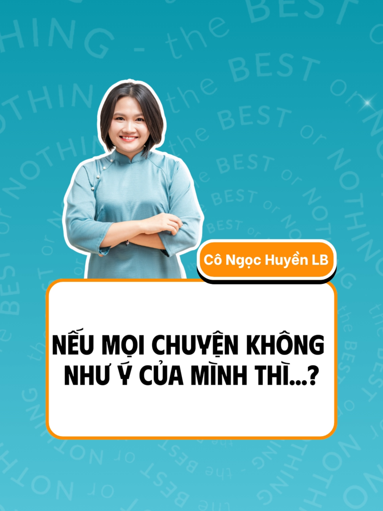 Có rất nhiều bạn hỏi cô: 