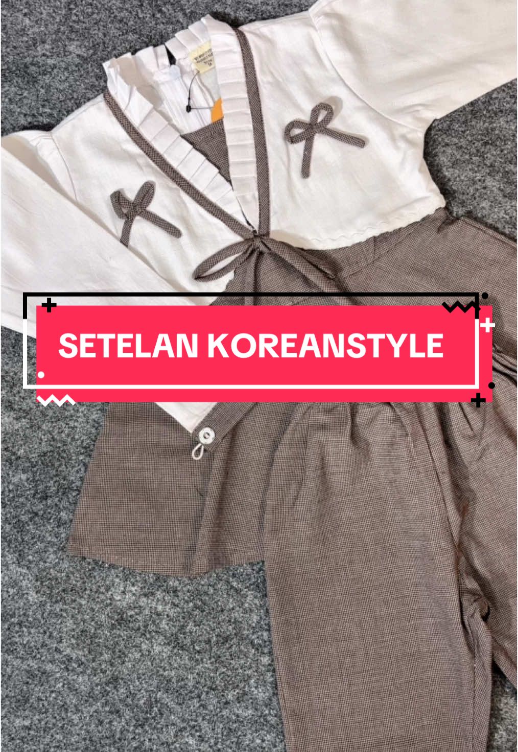 Ribbon oneset udah restock lagii😍 Setelan anak korean style bahan adem dan nyaman, bisa untuk anak 1-8 thn🥰 #setelananak #onesetanak #bajuanak #ootdanak #outfitanakcewek 
