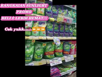 Sunlight nya banyak promo lohh!.. beli 2 lebih hemat.. cek yaa....! #Sunlight #BersihSecepatWhoosh 