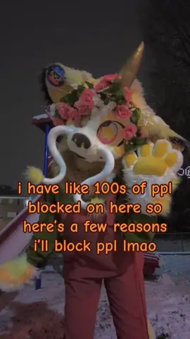 been sitting on this draft a while and everyone complaining about transmasc lesbians makes it relevant to post 💀 [for clarity if you dictate other ppls queer labels or identity im blocking you 💕] // also have a ton of words filtered in my comments i don’t gaf lmao 2025 trynna protect my peace by getting rid of loser energy 💕💕 // #furryfandom #fursuit #fursuiter #furry #block 