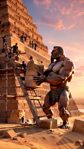 How the pyramids were made #alien #ai #giants #pyramids #desert #fyp #cadamitologia 