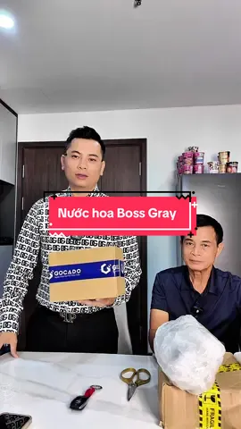 Phiên bản nước hoa mới của #gocado Thơm,sang trọng,cuốn hút,và nam tính……#bossgray 