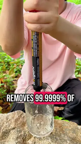 When everything goes wrong, this tiny filter gets it right. The world ends tomorrow? Forget the axe — this is what keeps you alive. 💧 Purifies water down to 0.01 microns 🦠 Wipes out 99.9999% of bacteria, parasites, and microplastics 🥤 Delivers up to 2,000 liters of safe water per filter 🪶 Weighs less than your lighter 🔋 No batteries, no hassle — works in the nastiest rivers Whether you’re lost in the woods or fighting zombies, you’ll always have clean water. #bougerv #survivalkit #outdoorwaterfilter #tiktokmademebuyit #outdoorgear  👇 Tap the product below and stock up before it disappears.