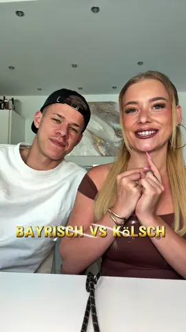 IG: saraht1me welcher Dialekt ist der bessere?? 😛😍#bayrisch #kölsch #dialekt #couple #couplecomdey #funnyy 