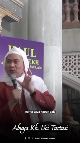 Saha jelema anu macakeun ngaran kula (Syekh Abdul Qodir Al Jailani) iraha bae ketika di bacakeun kula hadir‼️🤲✨ .  .  .  #abuyauciturtusi #haultuansyekhabdulqodiraljaelani #syekhabdulqodiraljailani #storykobongtengah 