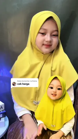 Membalas @nurhaina 18 ribuan ajaa nih bun secakep ini 😍 #jilbabanakterbaru #hijabanak #jilbabanak 