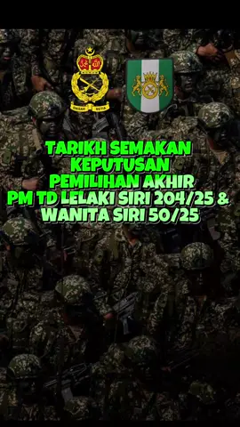 #siri204 #perajuritmuda #intake204_50 #intake204lelaki #siri204tentera #perajuritmudatenteradarat #tenteradaratmalaysia #sekadarperkongsian #tenteramalaysia #tenteradaratmalaysia💂 #tenteradaratmalaysia🇲🇾 #gagahsetia #askarmalaysia🇲🇾 #askarmalaysiaterbaik 