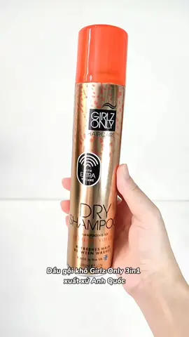 Tóc bết mà không kịp gội? Mình vừa thử dầu gội khô Girlz Only 3in1, tóc sạch, thơm, phồng như vừa mới gội đầu. #Girlzonly #GO2Glam #Daugoikho #phongtoc #daugoikho3in1 #daugoikiemdau #xuhuong 