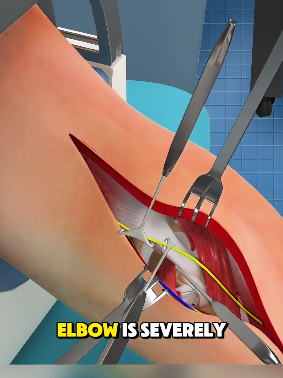Elbow Joint Replacement Surgery (3D Animation) #totalelbowarthroplasty  #medical3danimation  #3dmedicalanimation  #jointreplacement  #jointreplacementsurgery  #elbowjointreplacement 