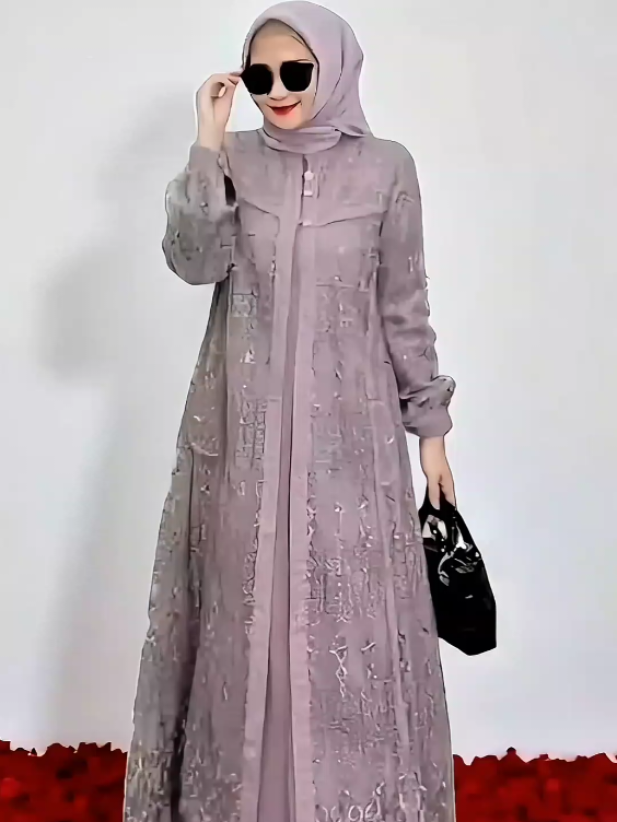 Hayya Dress New Brukat Gamis Muslim BCB muslim wanita#dresbrukat#gamismuslim #gamispesta #gamiscantik #lewatberanda #fyppppppppppppppppppppppp 