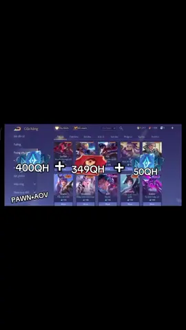 Có 400 Quân Huy Nên Mua Skin Nào Là Hợp Lí 😆 P2 #xhhhhhhhhhhhhhhhhhhhhhhh #lienquanmobile #lienquanmobile_garena #lienquantiktok #lqmb #xuhuong 