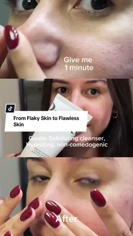 Purito Oat-in Gentle Exfoliating Face Cleanser Incredibly soft and gentle. I love it. @PURITO SEOUL  #purito #flakyskin #flawlessskin #velvetskin ##beforeandafterskincare #oatcleanser #oatskincare #SensitiveSkin #koreanskincare #skintok #exfoliation #skincare 