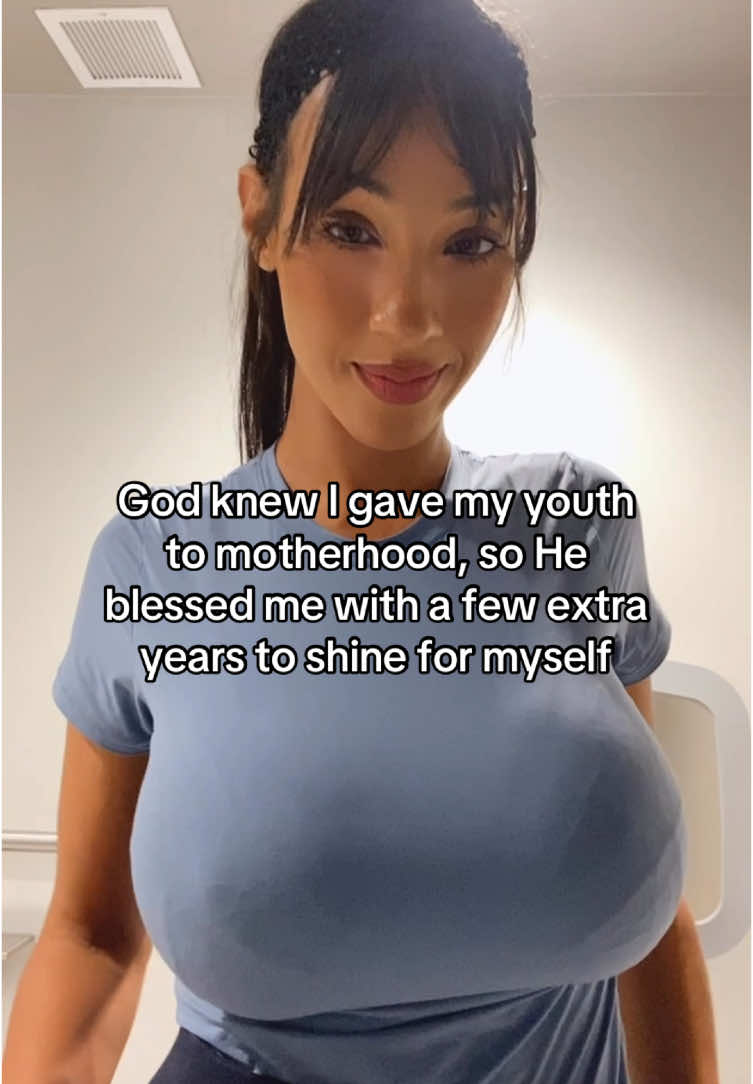 I gave my younger years to raising my kids, so God made sure I still got to enjoy them—just a little later. #mommy 