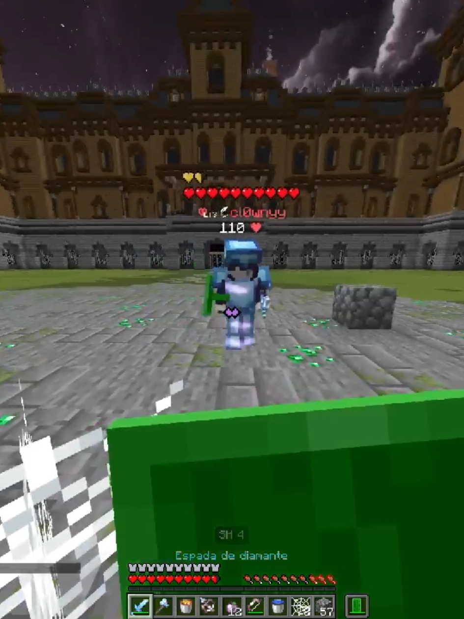 c clip de cyber 3 #minecraftpvp #uhc #pn 
