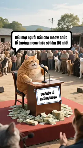 Mong mọi người bầu cho meow chức tổ trưởng nha. #xuhuong #vietnam #viral #trending 