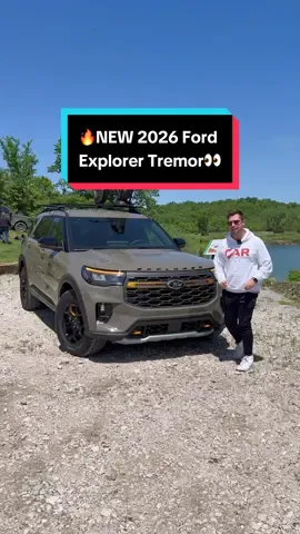 Say Hello to the NEW 2026 Ford Explorer Tremor… which might be the best go-anywhere family SUV! With both the I-4 and V6 available under the hood, more capability, and rugged looks throughout, the Explorer is truly meant to cover more territory than you average Explorer. And, new for 2026, is available BlueCruise 1.5, with Auto Lane Changing! So, with an estimated price of $50-$55,000… would you consider this new model?? #carreview #carsofinstagram #cars #automotive #carconfections #ford #explorer #fordexplorer 