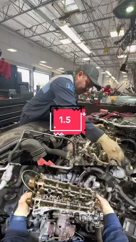 Car in questuon  19 Accord with 117k, diagnosed for a HG.People have been asking me why I don’t drop the engine & that’s because I have to take off more things. Some Acura techs have told me that’s how they do it on a 2.0, I’ve done a head gasket on a 2.0 RDX & my thoughts are still the same. The less I take off the faster I get it done. But to each their own. Thank you for watching  • • • • • #automotive #mechanic #hondatech#