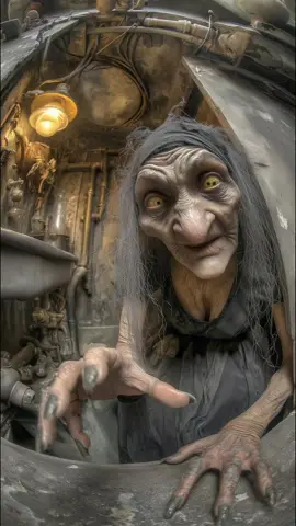 So sweet grandma #witch #creepy #horrorai #midjourney 