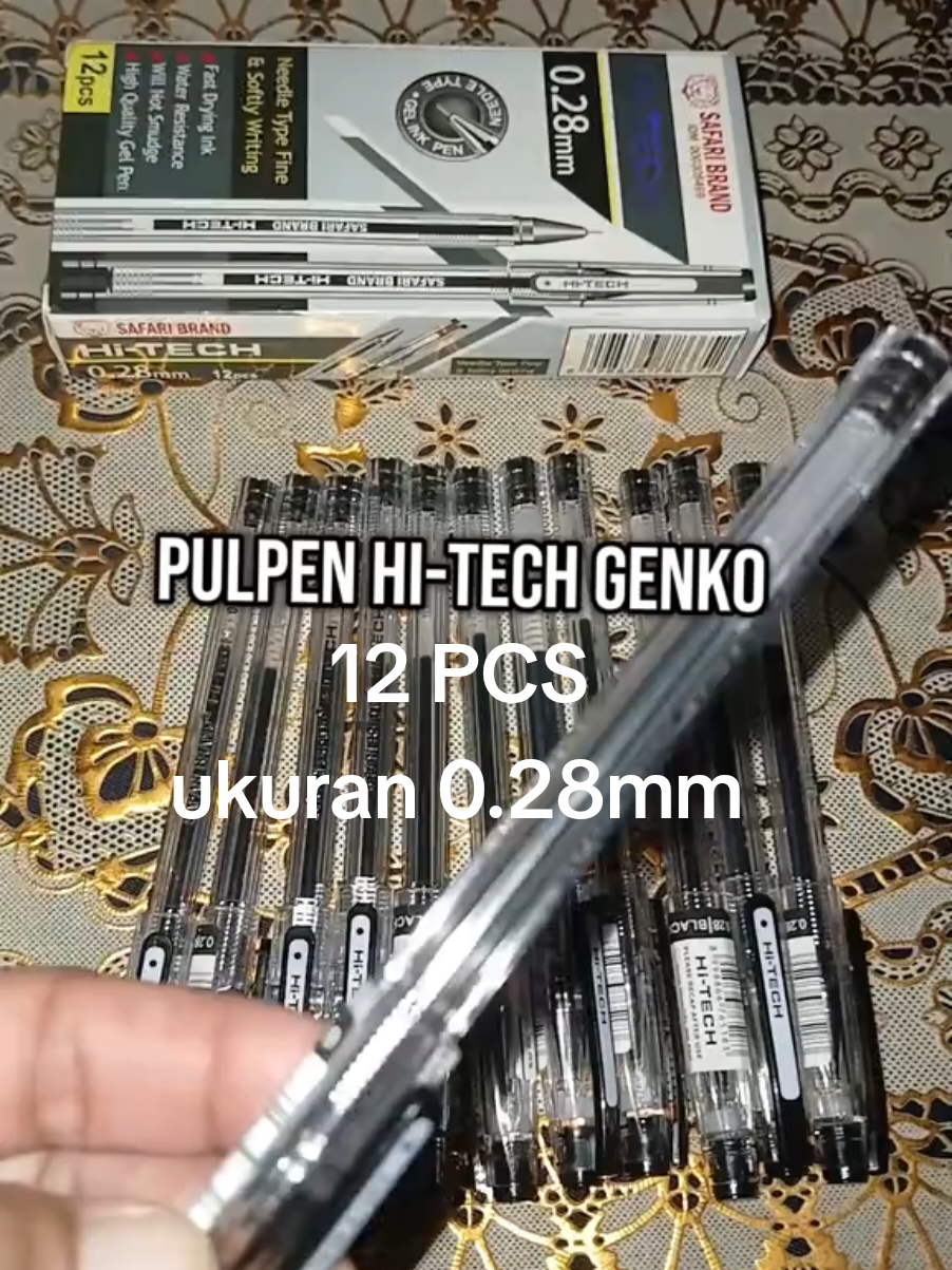 Pulpen hitek genko cocok untuk menulis dengan detail dan akurasi tinggi  #polpen #bolpoin #pulpenmurah #promopulpen #pena #pulpenviral #bolpoinmurah #pulpengel #pulpen12pcs #bolpoin #hitech #pen #bulpoin #Hitech #cuantanpabatas #wibgajian #pulpen #belilokal #promoguncang1010 #jjtrendsekarang #templatecapcut #jedagjedug #trend2025 #jjtipis #jjviral #trendingvideo #fyp #jjkece #xybca #velocity #velocityedit   