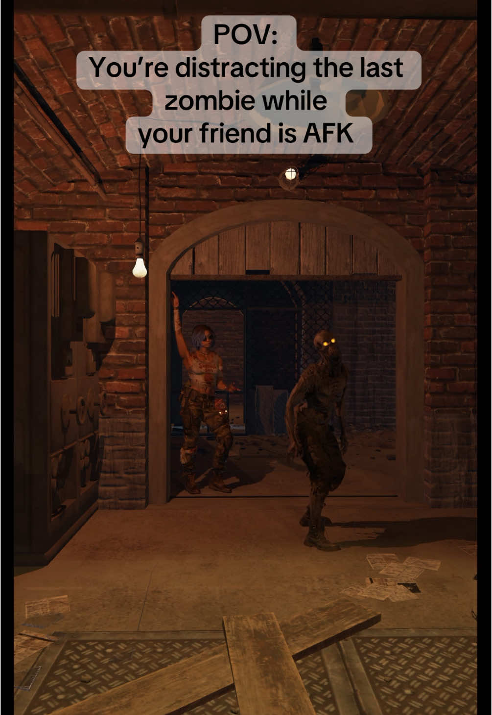 i’ll make sure the zombie is fully distracted *wink wink* —— #cod #bo6 #bo6zombies #zombies #vrchat #vrchatmemes #funny #bo2 