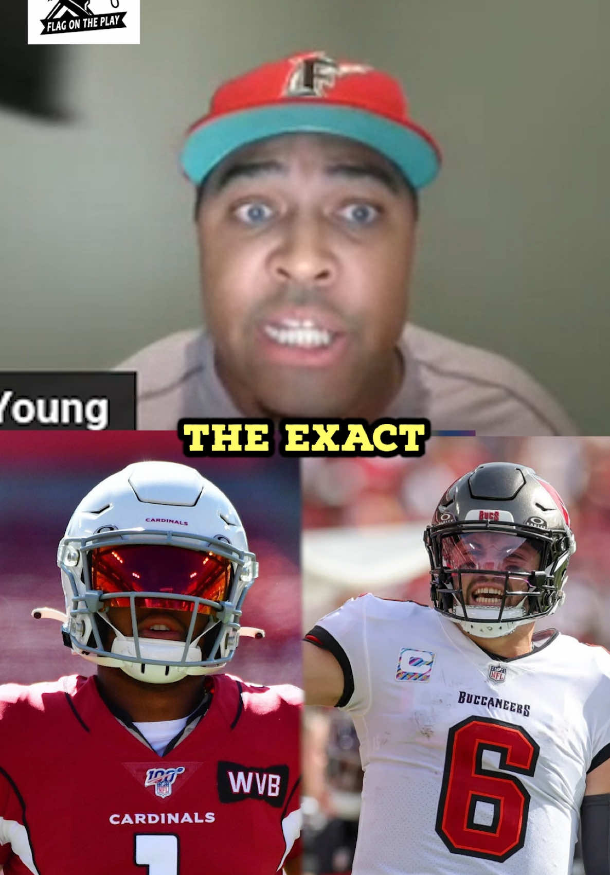 Baker Mayfield Or Kyler Murray ?!?!  #fyp #fypシ゚viral #podcast #reels #flagontheplay_ #reels__tiktok #footballtiktok #explore #tiktok #footballvideo #exploremore #nfl #football #bucs #cardinals #explorepage✨ #exploremore 