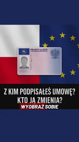 👉 „Z kim podpisałeś umowę? Kto ją zmienia?” #dlaciebie #poison #uniaeuropejska #prawanabyte #prawojazdy #polska 