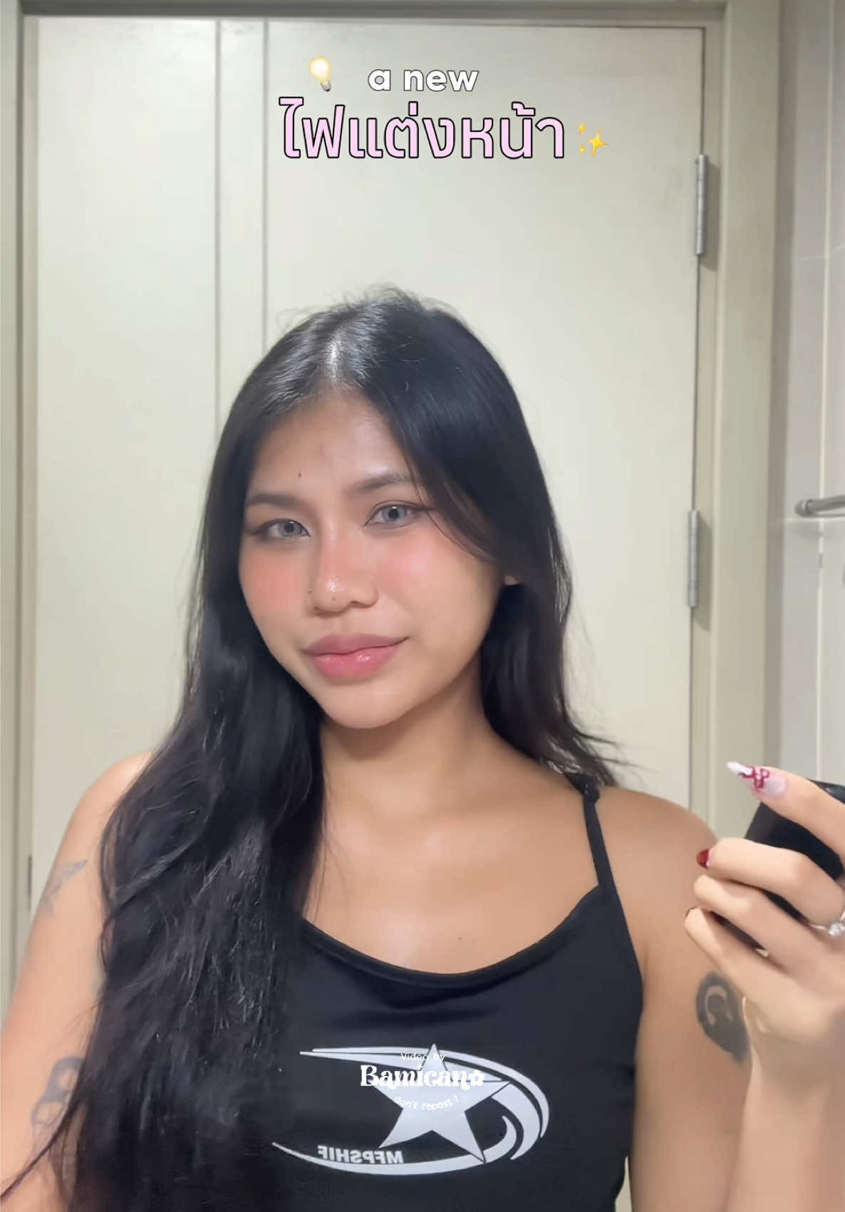 เปิดบะผิวสวยจึ่งๆ ✨⭐️💡  #ไฟแต่งหน้า #ไฟแต่งหน้า3สี #ไฟไร้สาย #ป้ายยาtiktok #ของใช้ในบ้าน 
