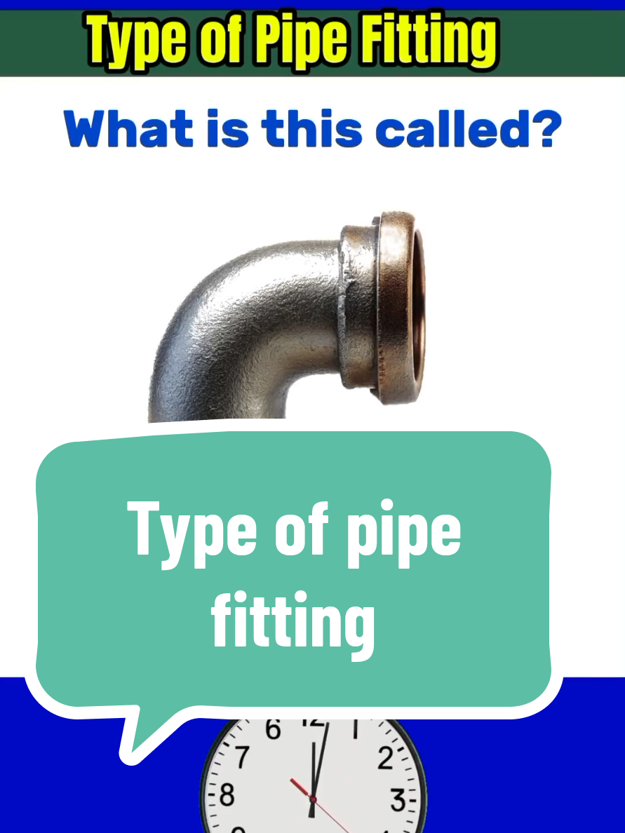 Learn English about Pipe Fitting! #quizchallenge #quizz #quiztime #english #TikTokEducation #viralvideo #quiztime 