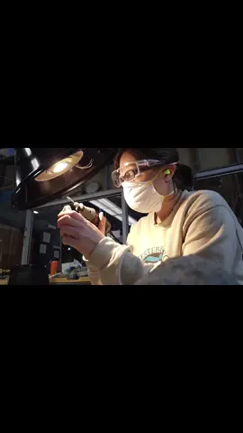 #earthscience #paleontology #paleontologist #labprep #fossilcasts #fossils 