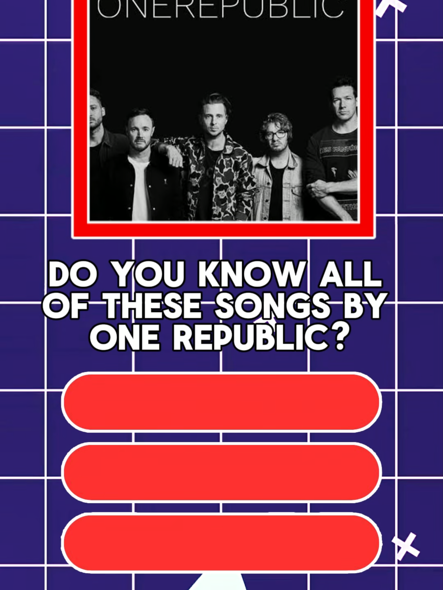 One Republic Song Quiz 🚨🚨#fyp #blowthisupforme #quiz #songquiz #onerepublic