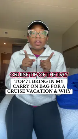 What’s in my personal bag when I board a cruise? 🧳✨ These 7 ride-or-die items always stay with me — no matter the destination, ship, or itinerary. Trust me, you’ll thank yourself for packing these cruise day essentials BEFORE you check your suitcase. 🛳️ Don’t step on board without them! • #cruisetips #packingtips #cruisevacation #whatsinmybag #cruisehacks #traveltips #cruiselife #traveladvice #mscworldamerica #msccruises 