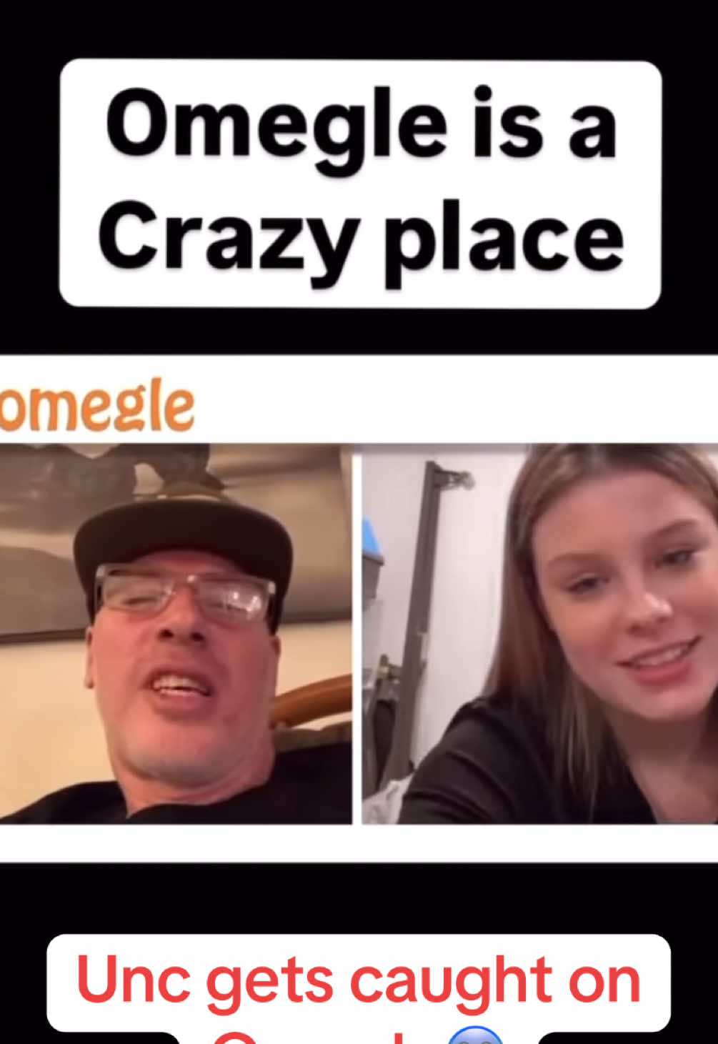 Unc gets caught on Omegle! #omegle #caught #fyp 