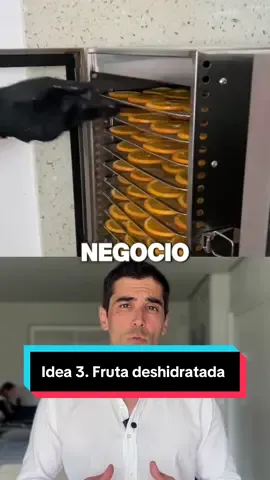 Idea de negocio 3. Este emprendedor vende fruta deshidratada desde casa y no para de recibir pedidos. #negocios #ideasdenegocio #frutas #emprender #casosdeexito #microempresa #businessideas #fyp #emprendimiento #ecommerce #CapCut #startup #idea 