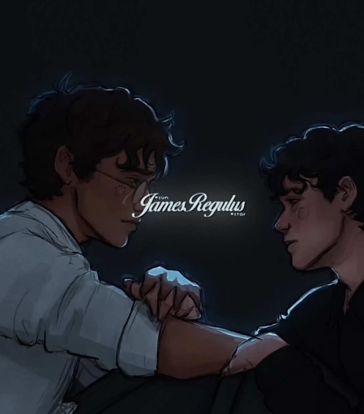 #starchaser || art creds: todd._, greenlights33, kovacseemma and art.by_ire!! #regulusblack #jamespotter #jegulus #foryou #edit #viral #harrypotter ib: @editsbysope 🫶🏻