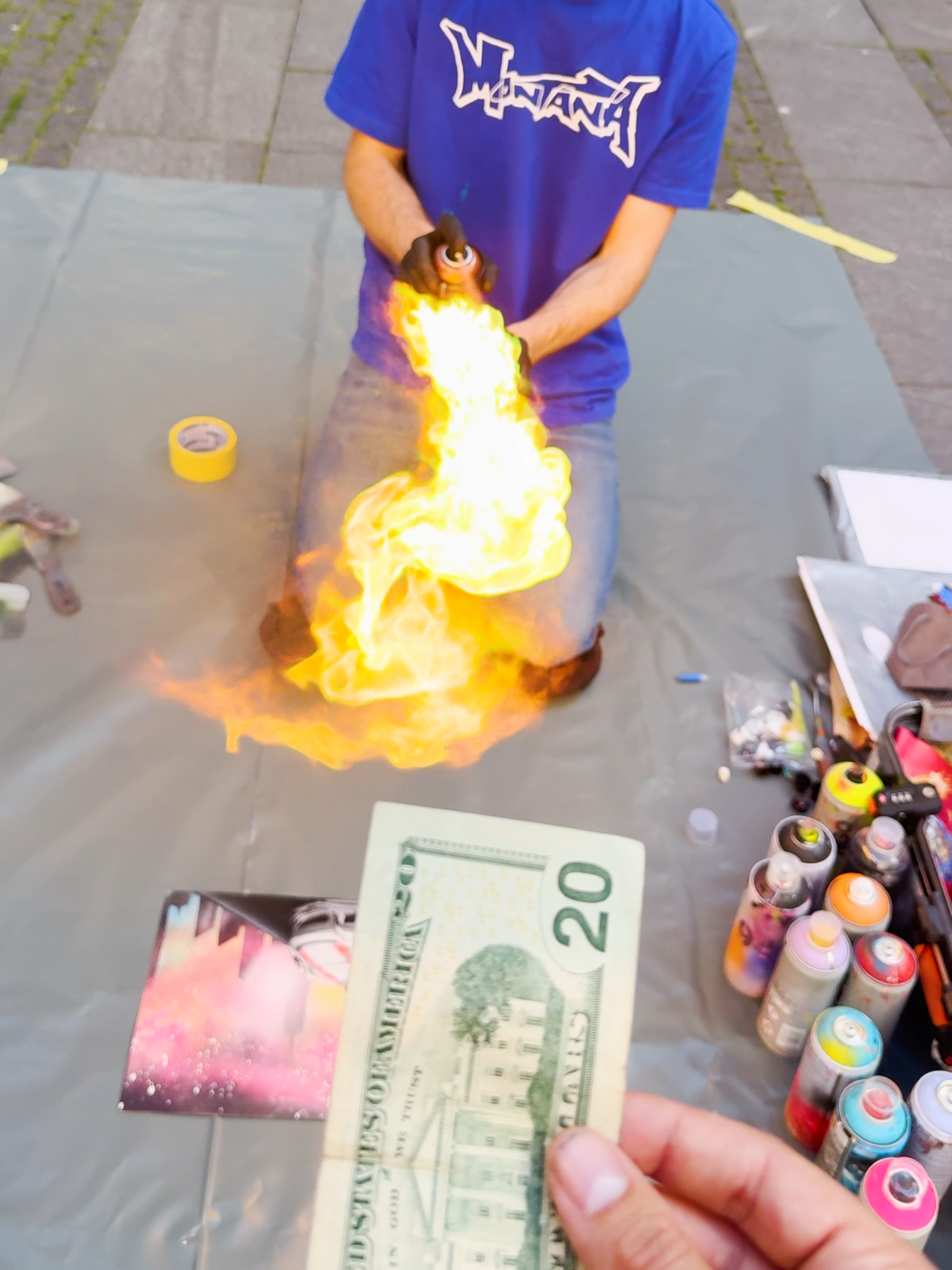 I Asked A Street Artist For A $20 Dollar Artwork... #streetart #upgrade #graffiti #DIY #streetartist #graffitiart