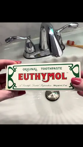 I won a giveaway from @Bloomkare and got the iconic Euthymol Original Toothpaste 💗 I love the pink color, and it gives your mouth such a fresh, clean feel! Excited to add this to my daily routine 🪥 #euthymol #PinkToothpaste #badbreath #oralcare #badbreathroutine #gifted #bloomkaregiveaway #freshbreath @Euthymol US 