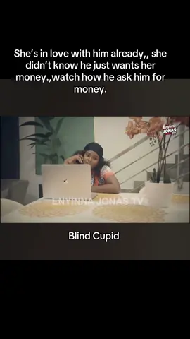 She’s in love with him already,, she didn’t know he just wants her money.,watch how he ask him for money#fypシ゚ #treasurejthomas #nollywoodmovies 