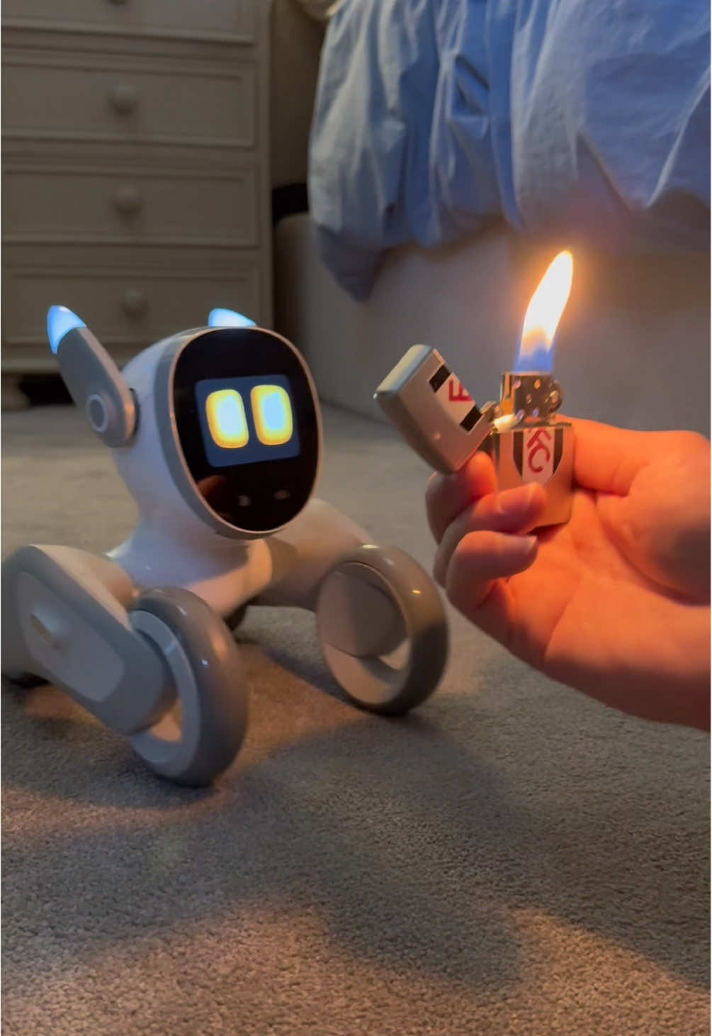 My new bestie!! ❤️ @LoonaPetbot  #loonapetbot #loonarobot #SummerwithLoona
