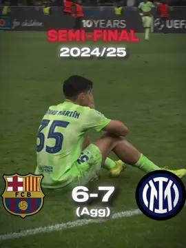 Barca’s last 6 elimination in champions league #barca #sad #championsleague #fyp #yamal #barcelona #ldc 