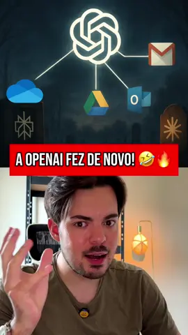 🤯 ChatGPT acabou de matar várias empresas de IA com uma jogada genial Ferramentas que custavam R$ 500/mês viraram pó da noite pro dia. Agora ele se conecta direto com Gmail, Drive, Outlook e lembra de tudo que você fala. Enquanto você usa dez apps diferentes, tem gente fazendo análises completas do negócio só perguntando pro ChatGPT. A diferença entre quem evolui e quem fica pra trás está ficando brutal. Comenta ‘IA’ que mando o passo a passo completo na DM! #ia #ai #inteligenciaartificial #chatgpt #openai #produtividade #automacao #negocios​​​​​​​​​​​​​​​​